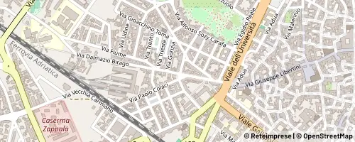 Mappa Lecce