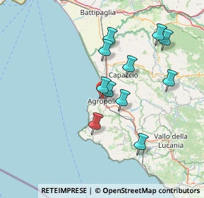 Mappa 84043 Agropoli SA, Italia (13.99364)
