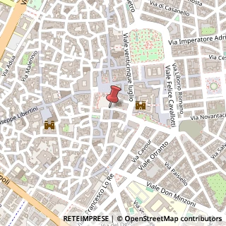 Mappa Piazza Sant'Oronzo,  17, 73100 Lecce, Lecce (Puglia)