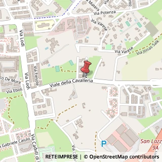 Mappa Viale della Cavalleria, 23, 73100 Lecce, Lecce (Puglia)