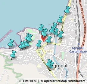 Mappa Via Roma, 84043 Agropoli SA, Italia (0.443)