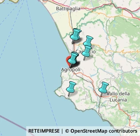 Mappa Via Roma, 84043 Agropoli SA, Italia (7.45583)