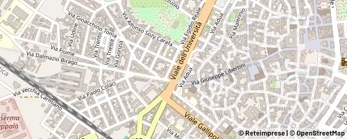 Mappa Lecce
