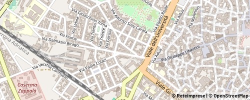 Mappa Lecce