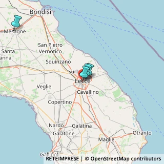 Mappa Via Quarantasettesimo Reggimento Fan, 73100 Lecce LE, Italia (49.10455)