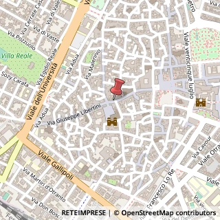Mappa Via Vittorio Emanuele II, 12, 73100 Lecce, Lecce (Puglia)