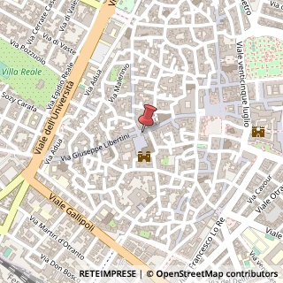 Mappa Via Vittorio Emanuele II, 7, 73100 Lecce, Lecce (Puglia)