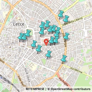 Mappa Via Lamarmora Alfonso, 73100 Lecce LE, Italia (0.41)