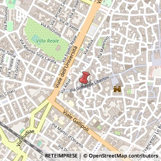 Mappa Via Giuseppe Libertini, 17, 73100 Trepuzzi, Lecce (Puglia)
