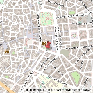 Mappa Viale Marcello Chiatante, 39, 73100 Lecce, Lecce (Puglia)