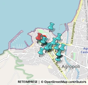 Mappa Via Tenente Gino Landolfi, 84043 Agropoli SA, Italia (0.2925)