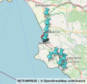 Mappa Via Tenente Gino Landolfi, 84043 Agropoli SA, Italia (12.12692)