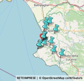 Mappa Via Tenente Gino Landolfi, 84043 Agropoli SA, Italia (8.25769)