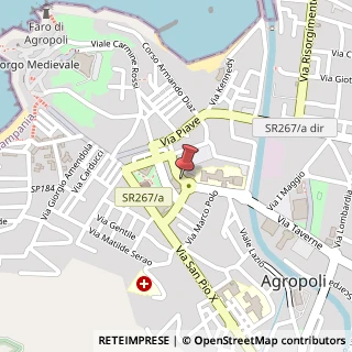 Mappa Via Montecucco, 34, 84043 Agropoli, Salerno (Campania)