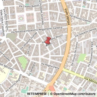 Mappa Via Tito Minniti,  9, 73100 Lecce, Lecce (Puglia)