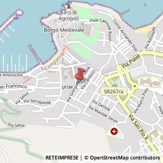 Mappa Via Giorgio Amendola, 17, 84043 Agropoli, Salerno (Campania)