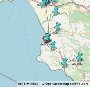 Mappa Via Salecaro, 84043 Agropoli SA, Italia (18.85714)