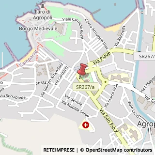 Mappa Via San Pio X, 14, 84043 Agropoli, Salerno (Campania)