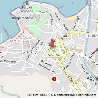 Mappa Via San Pio X, 14, 84043 Agropoli, Salerno (Campania)