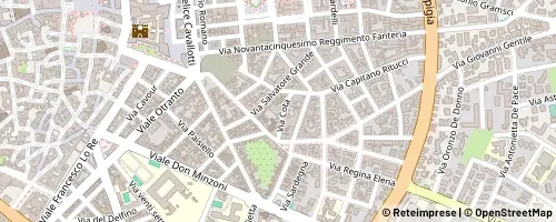 Mappa Lecce