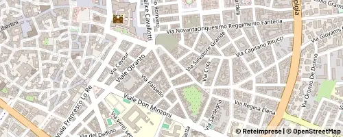 Mappa Lecce
