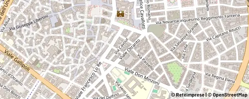 Mappa Lecce