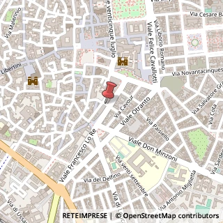 Mappa Via dei Verardi, 21, 73100 Lecce, Lecce (Puglia)