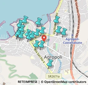 Mappa Via Aldo Moro, 84043 Agropoli SA, Italia (0.475)