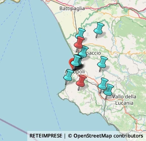 Mappa Via Flavio Gioia, 84043 Agropoli SA, Italia (8.09786)