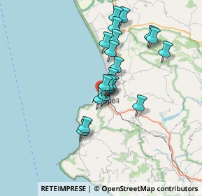 Mappa Via Flavio Gioia, 84043 Agropoli SA, Italia (6.172)