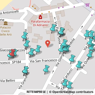 Mappa Via Flavio Gioia, 84043 Agropoli SA, Italia (0.07586)