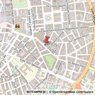 Mappa Via San Lazzaro, 22, 73100 Lecce, Lecce (Puglia)