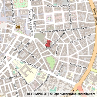 Mappa Via San Lazzaro, 21, 73100 Lecce, Lecce (Puglia)