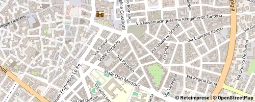 Mappa Lecce
