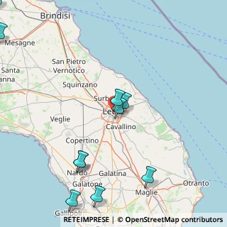 Mappa Vicolo Panevino, 73100 Lecce LE, Italia (30.79308)