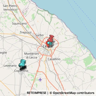 Mappa Via dei Verardi, 73100 Lecce LE, Italia (10.46167)