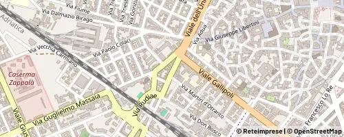 Mappa Lecce
