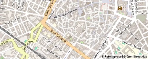 Mappa Lecce