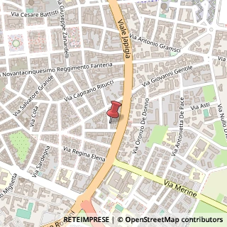 Mappa V. Carducci, 7, 73100 Lecce, Lecce (Puglia)