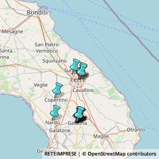 Mappa Via L. Sturzo, 73100 Lecce LE, Italia (15.124)