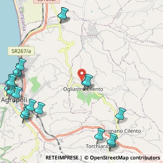 Mappa Via Cesare Battisti, 84061 Ogliastro Cilento SA, Italia (3.541)
