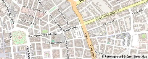 Mappa Lecce