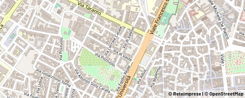 Mappa Lecce