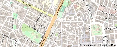 Mappa Lecce