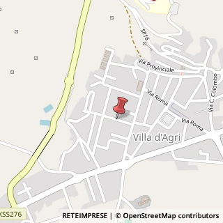 Mappa Via Mondello, 1, 85050 Marsicovetere, Potenza (Basilicata)