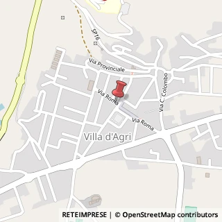 Mappa Via Roma, 1, 85050 Villa D'agri PZ, Italia, 85050 Grumento Nova, Potenza (Basilicata)