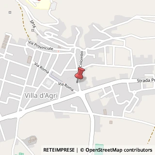 Mappa Via Cristoforo Colombo, 35, 85050 Marsicovetere, Potenza (Basilicata)