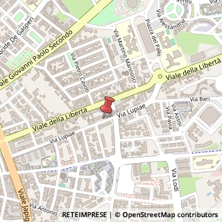 Mappa Via Lupiae, 44H, 73100 Lecce, Lecce (Puglia)