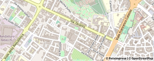 Mappa Lecce