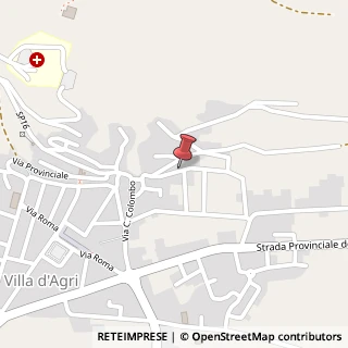 Mappa Via Guglielmo Marconi, 37, 85050 Marsicovetere, Potenza (Basilicata)